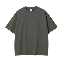 High Quality Blank Oversized Tshirt Summer Drop Shoulder T Shirt Custom Printing Men's T-Shirts