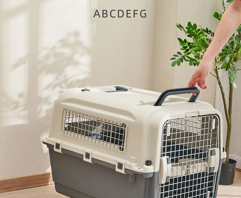 Wholesale Hot Sale Large Size Pet Airline Carrier with Wheels Suitable for Small and Medium Dogs Pet Supplies details