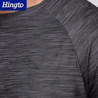 Fit Wholesale Short Sleeve Crew Neck Good Quality Cotton Spandex Slim Fit Black Blank T Shirt Men