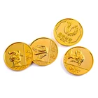 Gold Coin Coin Animal Coin Chinese Gold Coin Plant Personalized Custom Animal Head Made Gold Coin