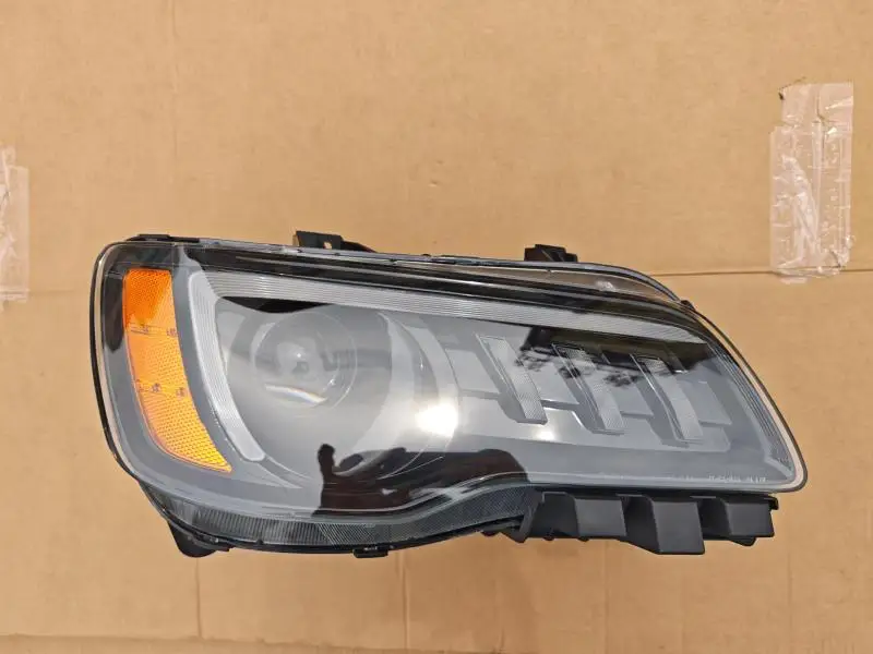 product premium led headlights assembly for chrysler 300 2011 2023 high performance projector headlamps with clear lens-5