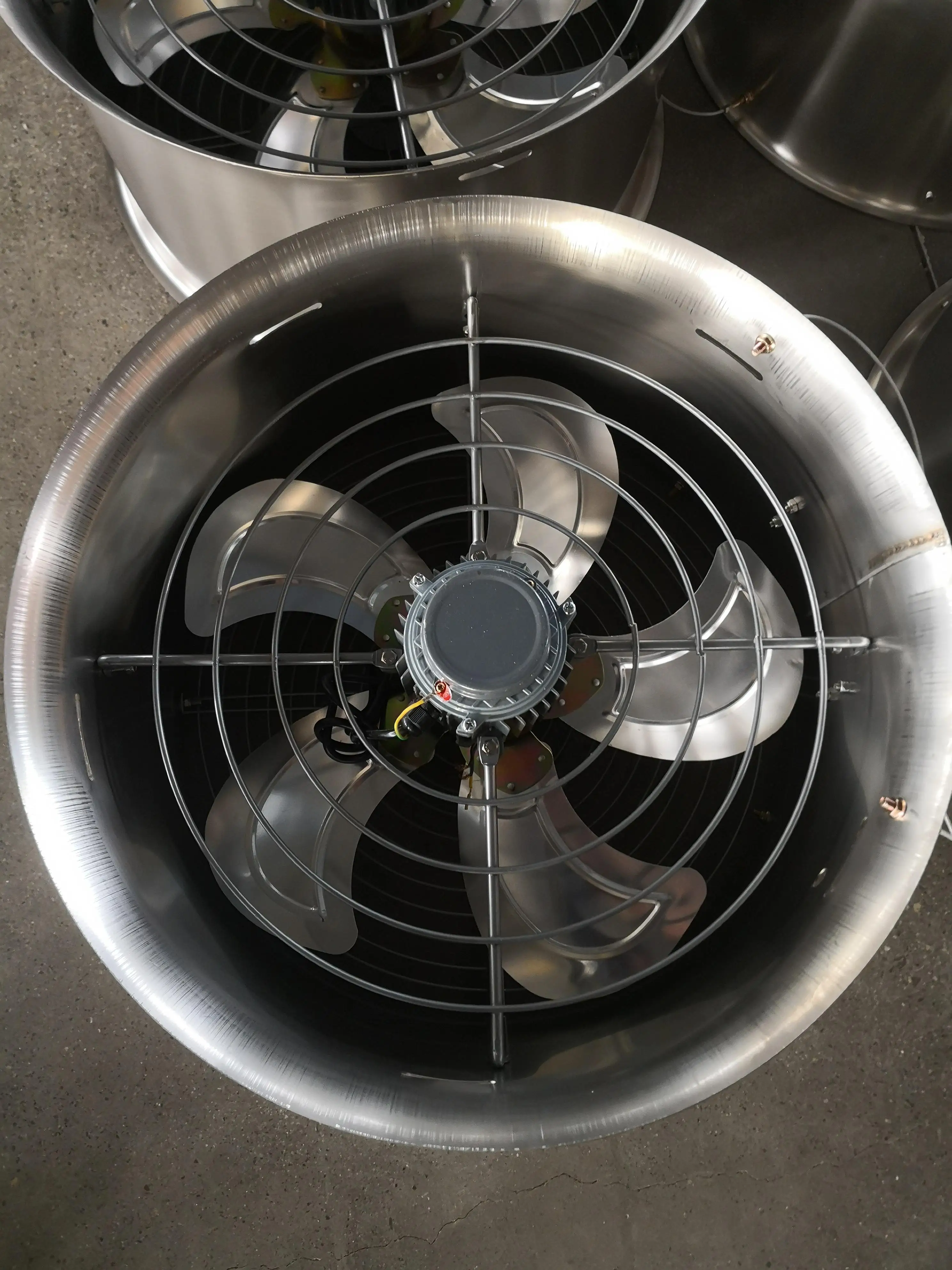 Exhaust Shaft Air Fan, Stainless, Steel, 220V/380V, Wall - detail 6