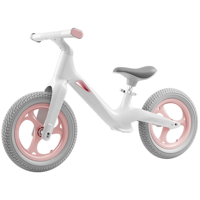 12-inch No Pedals Magnesium Alloy Baby Slide Balance Bike Manufacturer Colorful Lighting Baby Balance Bike For Boys Girls