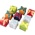 Wholesale Wedding Favour Wholesale Wedding Favour Box Square Ribbon Bowknot Candy Box Small Gift Box