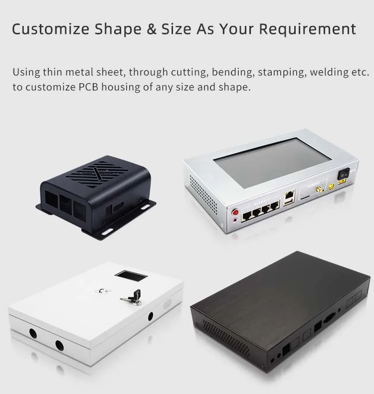 Custom OEM Sheet Metal Case Fabrication Design Computer Chassis 19 Inch 4U 3U 2U 1U 1.5U 2.5U 3.5U R(图8)