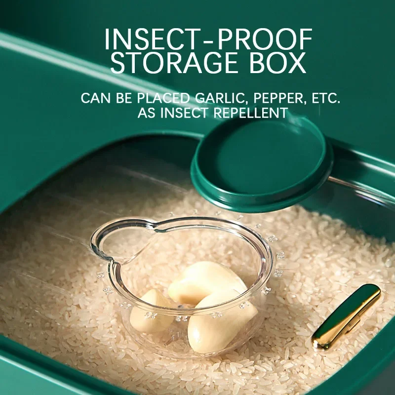 Factory Outlet container storage kitchen rice storage box container rice storage box plastic