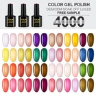 Polish Gel Polish Private Label OEM/ODM Soak Off 4000 Colors Gel Nail Polish Set UV Color Gel Nail Supplies Bulk
