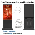 Display Stand Lcd 43 Inch Indoor 1 Touch Signage Screen Advertising Display Totem Panel Stand Lcd Digital Player