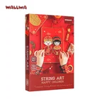 Art Crafts Wallwa Diy String Art Kit Gifts Crafts Chinese Wall Art Home Decor