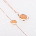 Necklace Natural Stone Dainty Deaded Zodiac Fine Jewelry Silver Gold Plated Pendant Necklace
