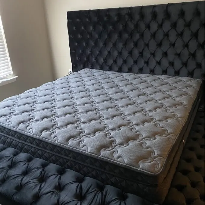 Mattress roll up in box Euro top firm custom factory wholesale pocket spring mattress