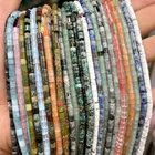 Wholesale 3x6 Cylindrical Amethyst/Lapis /Tiger Eye/Jade/Amazonite Tube Stone Loose Beads For Diy Bracelet