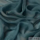 Silk Chiffon Dress Classic Royal Blue Color 100% Pure Silk Chiffon Fabric For Evening Dress