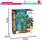 Block 2021 New Design Kids Educational 5 In 1 Building Block Robot