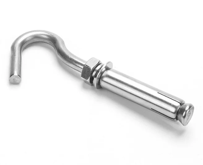 AISI 304 & 316 Stainless Steel U-Bolts L & J Hook Foundation Fasteners DIN529 Standard A2-70 Grade manufacture