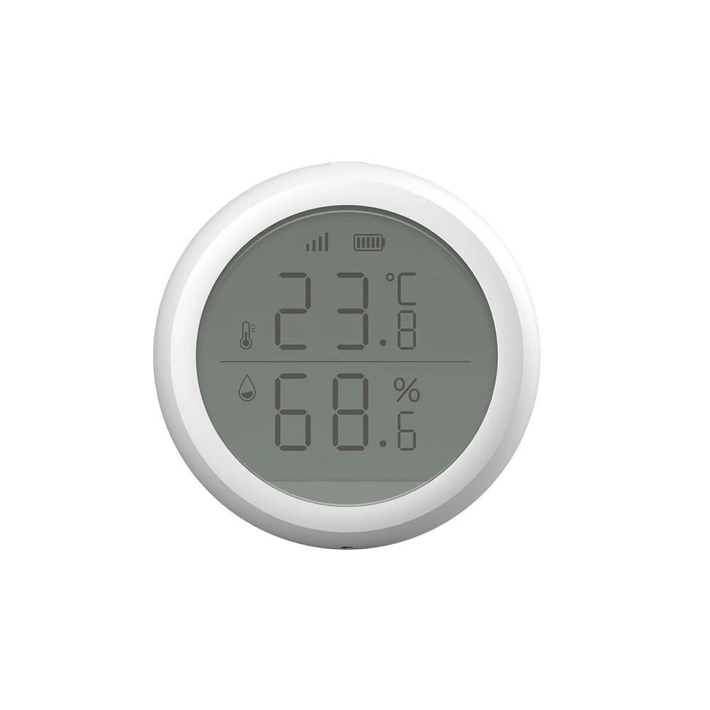 TUYA ZIGBEE Wireless LCD Temperature & Humidity Sensor Home Automation Sensor 
