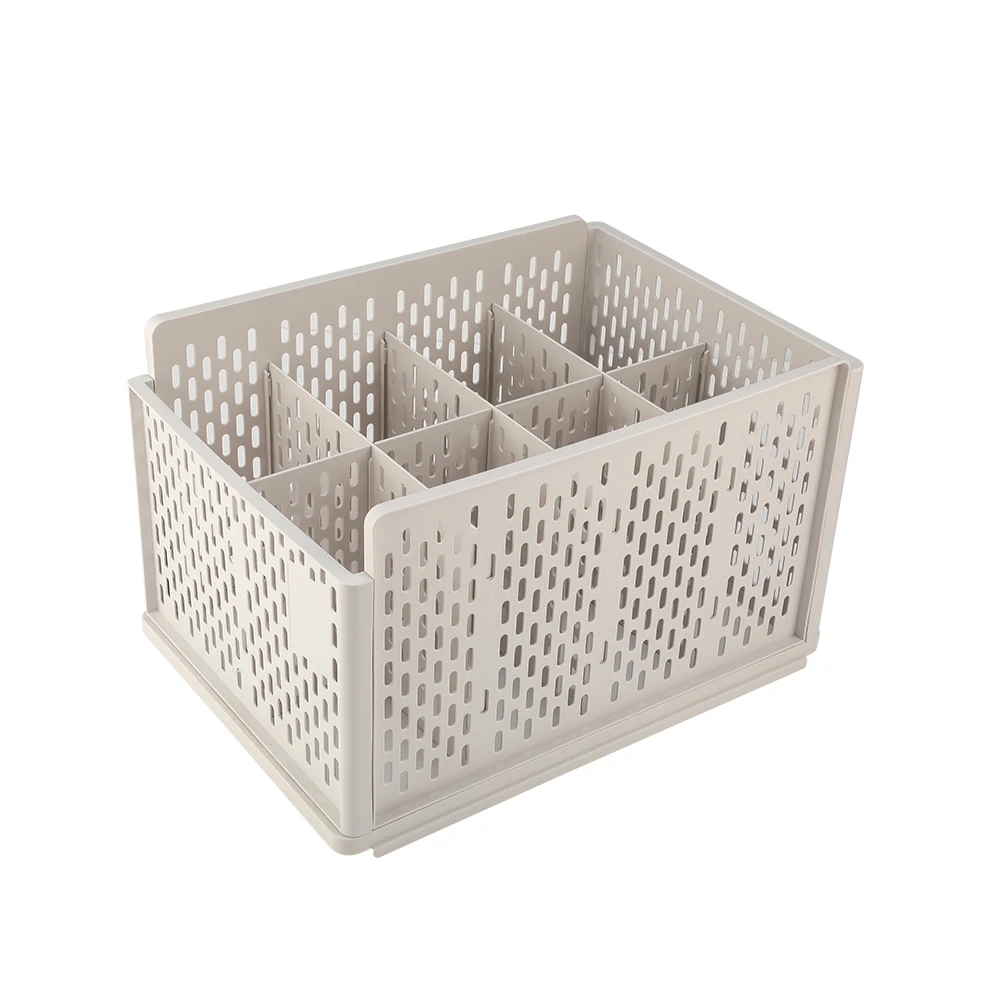 High quality storage basket household waterproof PP plastic clothing storage basket