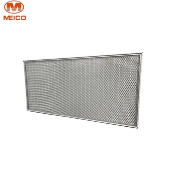 Factory Direct Sale High Temperature Filter Without Separator Bar Ultra Thin Hepa Filter Aluminum Mesh Medium Filter