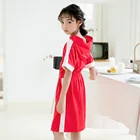 Clothes Girl 2021 Popular Seliing Summer Clothes Red Suit For Girl
