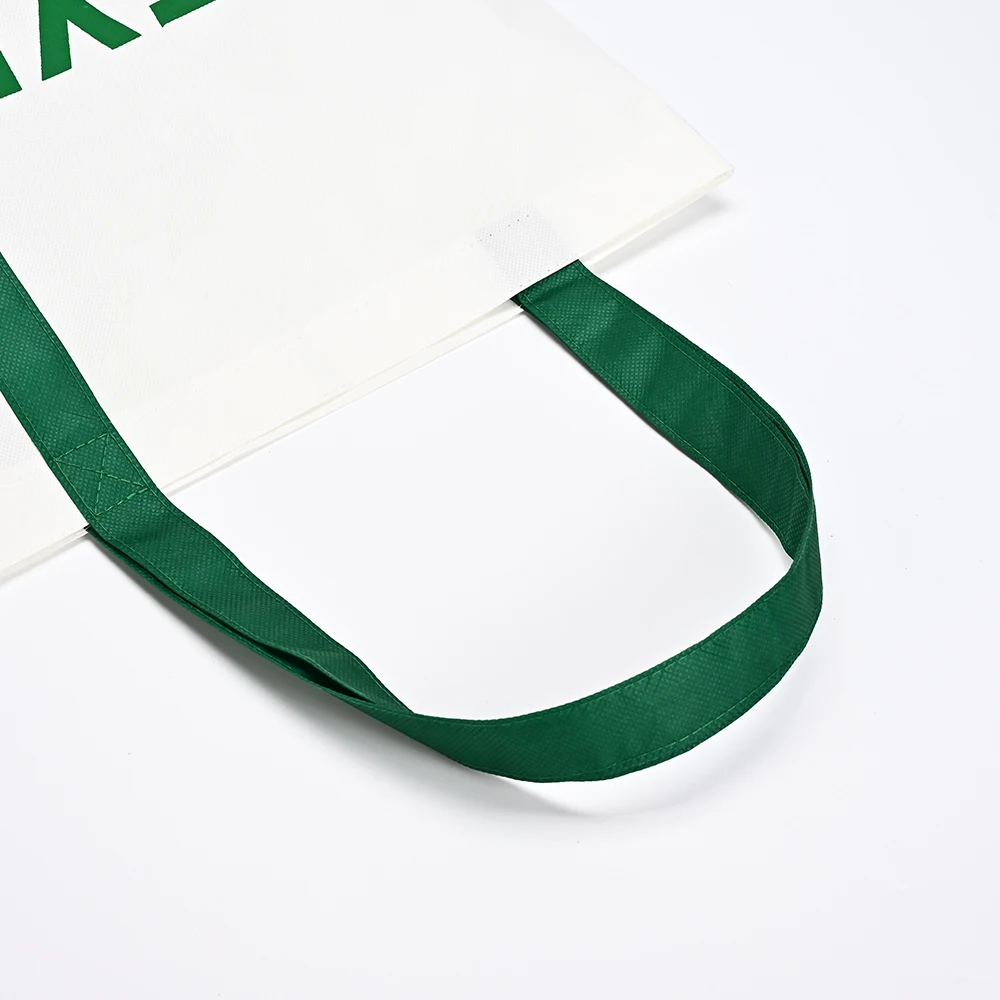 Reusable RPET Tote Bags Eco Friendly Waterproof RPET Shopping Bag Recyclable Laminated RPET Bag manufacture