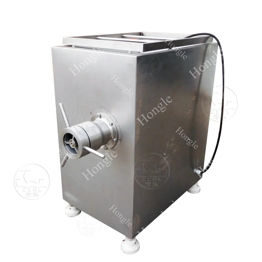 Hot Selling Large Scale Electric Meat Grinder Frozen Meat Mincer Automatic supplier