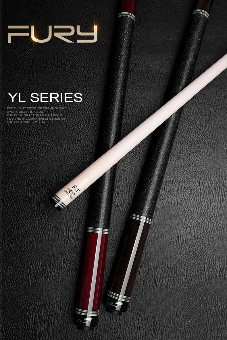 Fury Yl Series Billiard Pool Cue Stick Tecnologia North American Maple