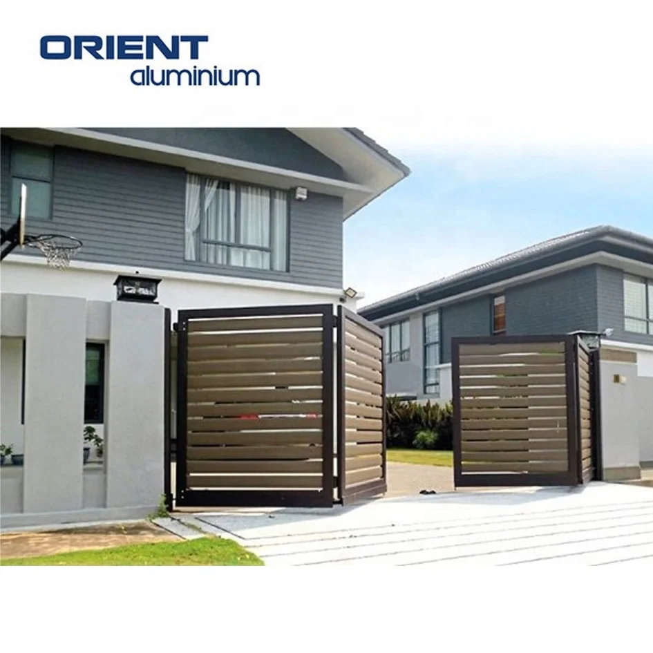 Customized Residential Modern Retractable Folding Gates And Steel Fence  Aluminum Gate Design - Buy Customized Residential Folding Gates,Metal  Modern Gates Design And Fences,Steel Fence Aluminum Gate Design Product on  Alibaba.com