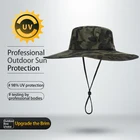 2022 Summer Men UV Protection Outdoor Fishing Sunscreen Mountain-Climbing Bucket Hats Caps