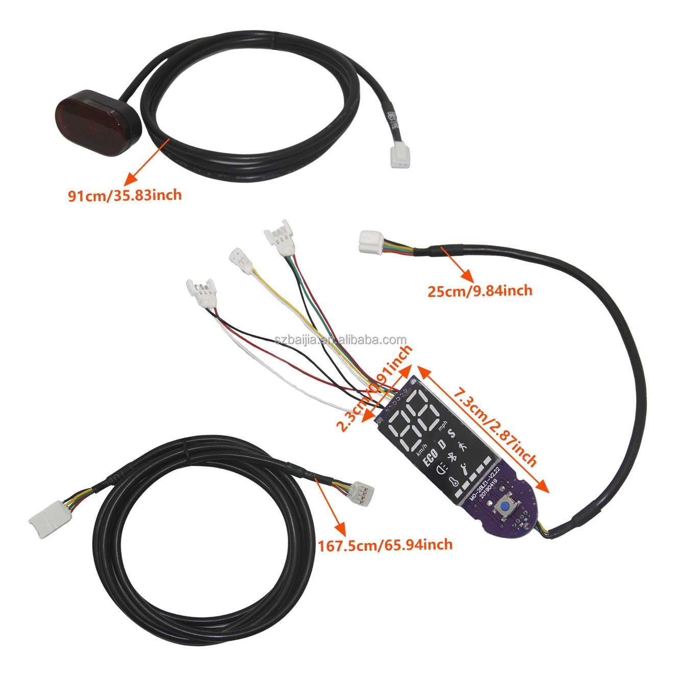 MO-MAX 48V 33km/h Motherboard Switchboard Main Board Controller for 10inch Electric Scooter Parts MOTCRCONTROLLER