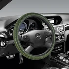 Auto Steering Wheel Customized Universal Stylish Auto Steering Skin Wrap Accessories Car Steering Wheel Covers