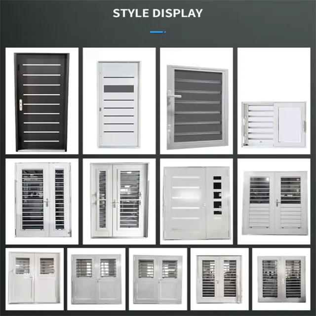 UPVC Blinds Design Energy-saving Ventilation Blinds Discover the Future of Home