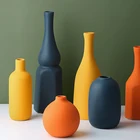Ceramic Wholesale Custom Nordic Ins Style Morandi Ceramic Flower Vases Home Minimalist Decors