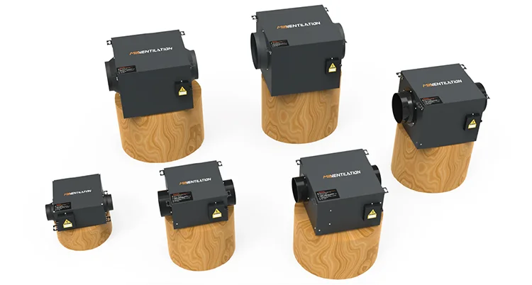 Centrifugal Rectangular Duct Fan, M3/h, 170w - detail 2