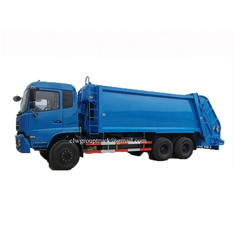 toy garbage truck with compactor