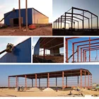 Prefabricated Building Self Storage Construction Shed Prefabricated Steel Structure Building
