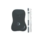Outdoor Advertising Sales Walking Exhibition Trade Show Event Promotion Knife Feather Teardrop Backpack Flag