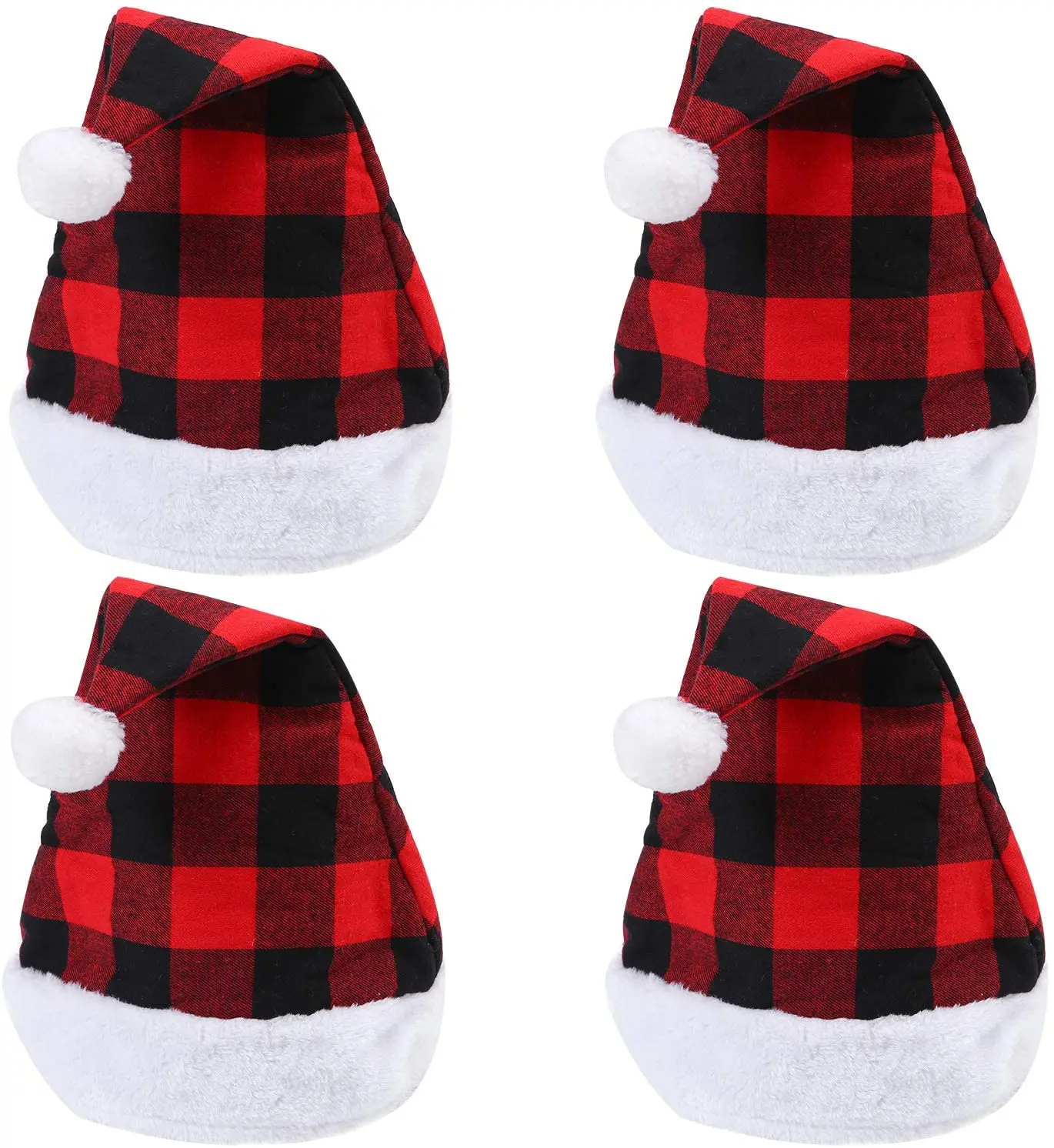 flannel christmas hat