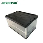 Household Packaging Plastic Box Storage High Quality Household Custom Folding Book Box Packaging Plastic Storage Box