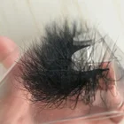 Super Fluffy Mink Fur Lashes Extra Dramatic Long Thick Curl Eyelashes Handmade Wispy Curly Mink Eyelashes