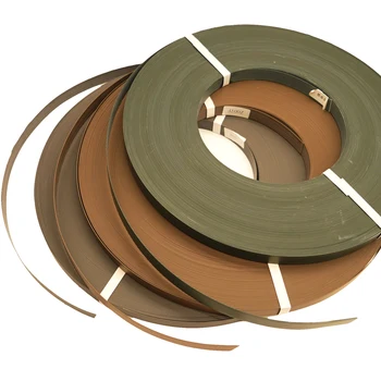 Many colors Wood Grain Strip Tape Mdf Trim Plywood Pvc Edge Banding For Home Furniture Edge