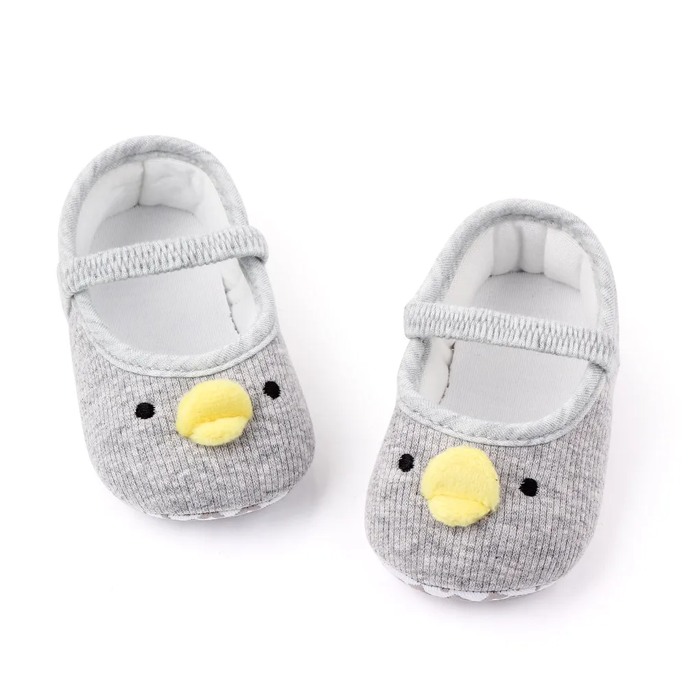 New Baby Solid Color Elastic Cute Cartoon Duck Soft Soled Comfortable Infants Toddler Shoes manufacture