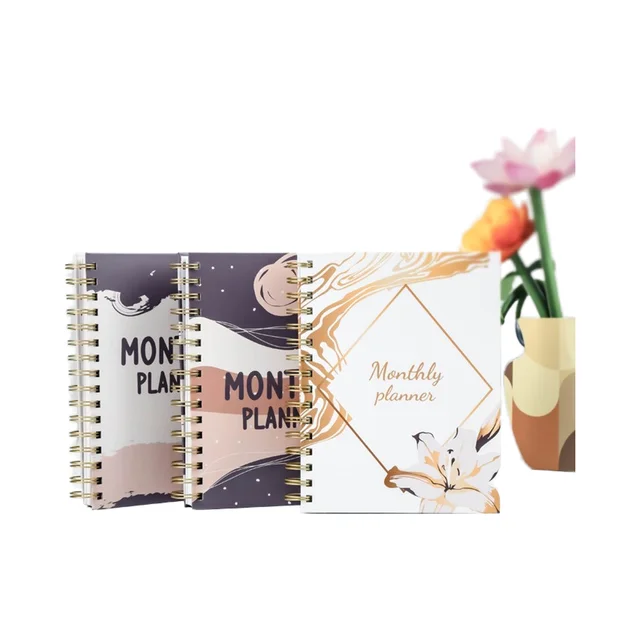 2024 Schedule Planner Daily Weekly Planner A5 Coil Book Wholesale monthly planner