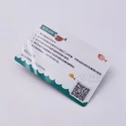 Card Pvc Gift Card Personalized Logo Printing Standard Card Size Glossy PVC Plastic Membership Card With Custom Data