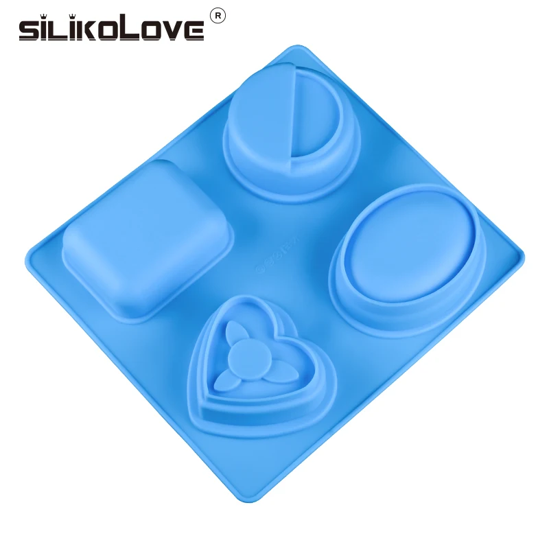 Fashionable patterns non-stick soft guest 3d flower soap molds handmade custom scilicine mould for soap making