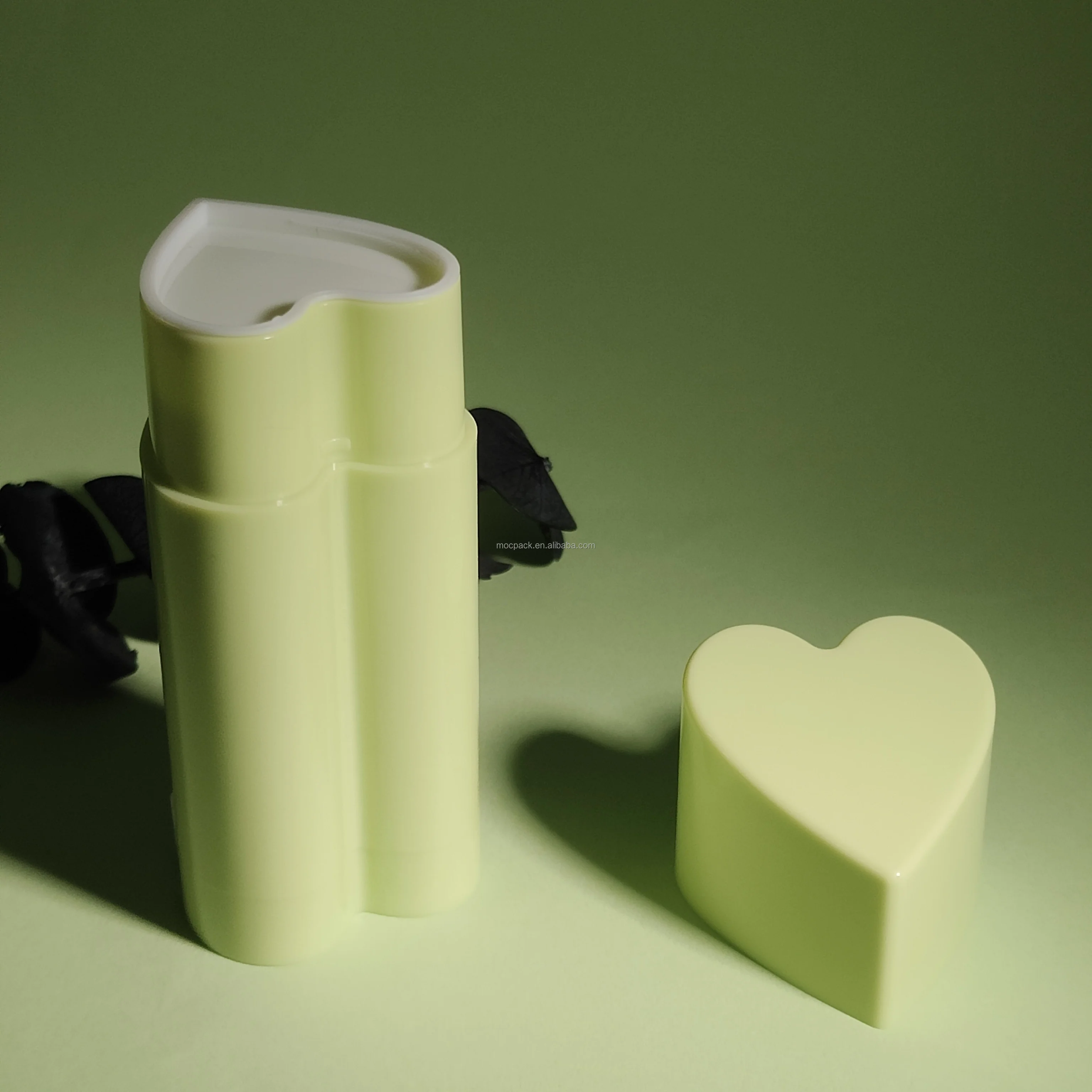 product new design heart shape 30g twist up antiperspirant deodorant container stick tube packaging-28