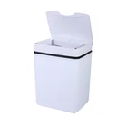 Bin Battery Powered Decorative ABS+PP Kicking Stackable Bin Plastic Trash Can