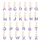 Keychain Keychain Custom English Alphabet Acrylic Keychain Accessories S Letter Acrylic Keychain