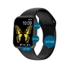Dual DT100 DT NO.1 Full Touch Screen Man Smart Watch With Multi Language Dual Strap Phone Call Heart Rate Smartwatch