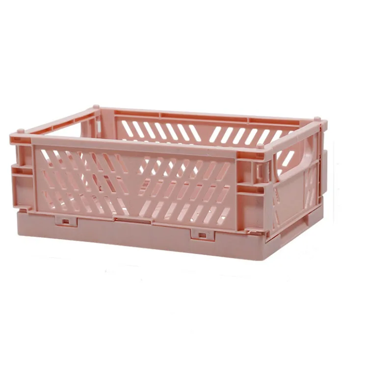 Plastic Storage Basket with Handles Shower Caddy Tote Portable Organizer Bins for Bathroom Dorm Kitchen Bedroom