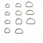 Rings Metal Ring Ring Fashion Smooth Polishing Buckle Rings Plated Metal Zinc Alloy Bag Belt Hardware Accessories D Ring